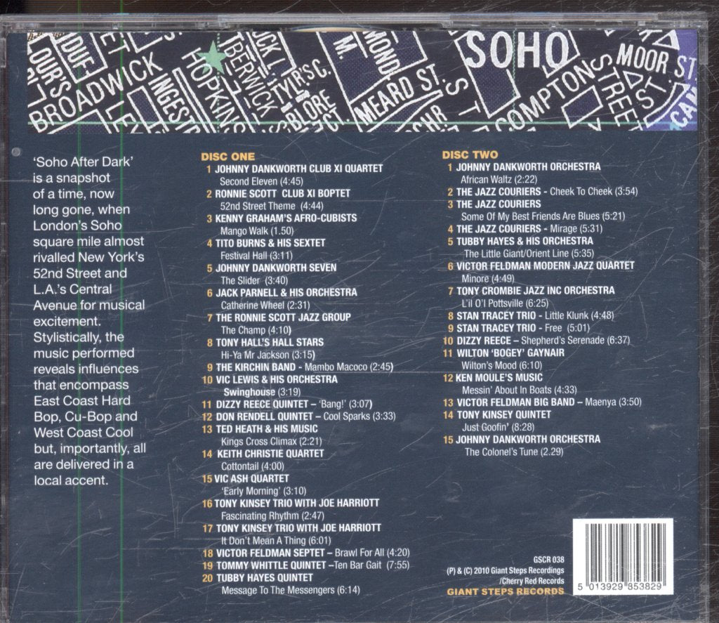 Various Artists - Soho After Dark - Double Cd