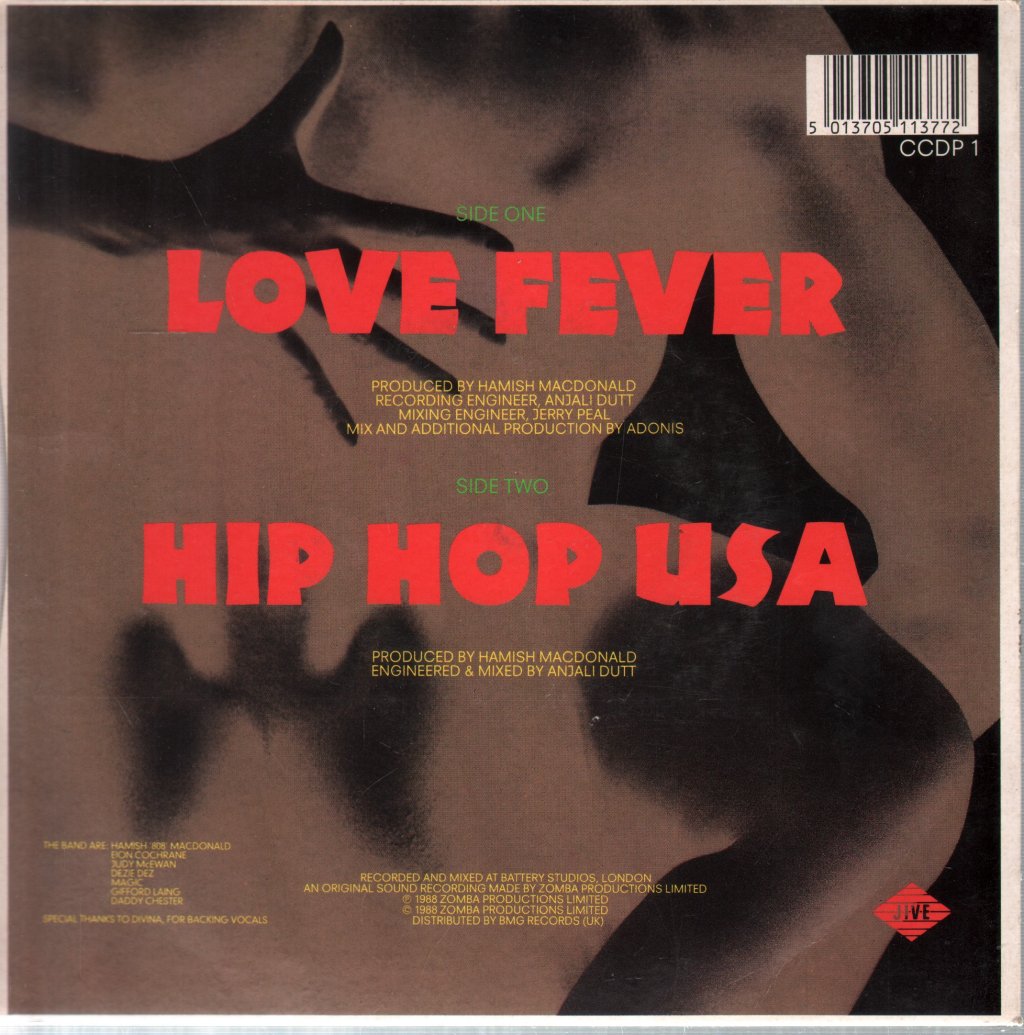 Culture Clash Dance Party - Love Fever - 7 Inch