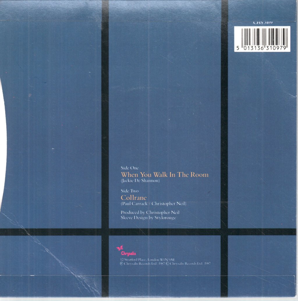 Paul Carrack - When You Walk In The Room - 7 Inch