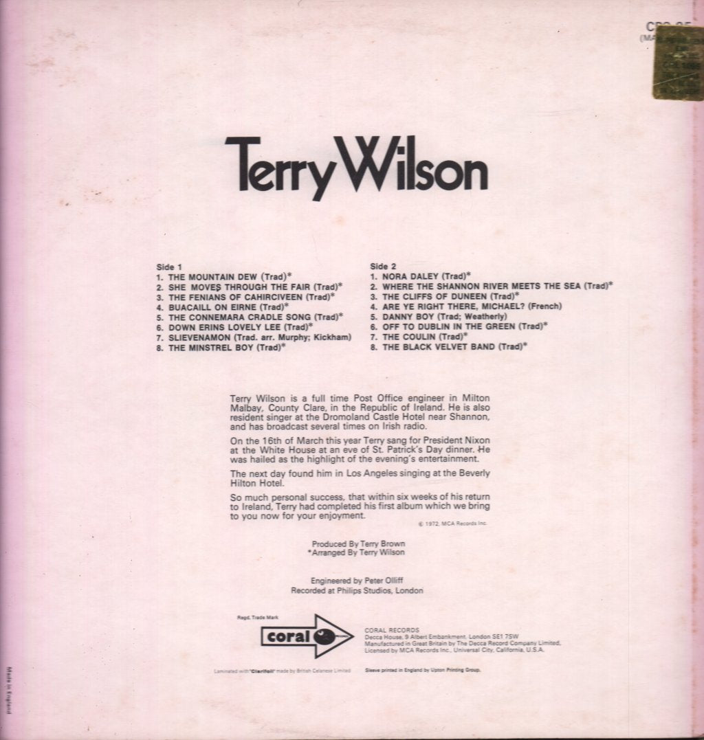 Terry Wilson - Terry Wilson - Lp
