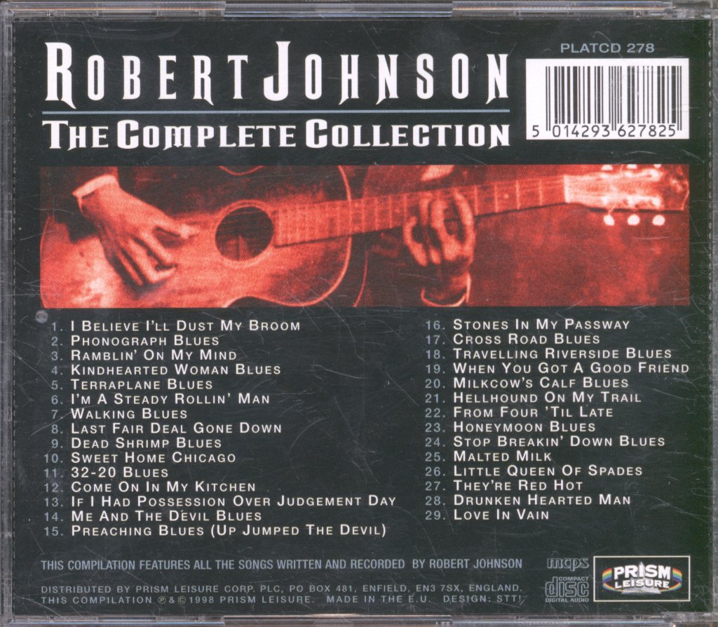 Robert Johnson - Complete Collection - Cd