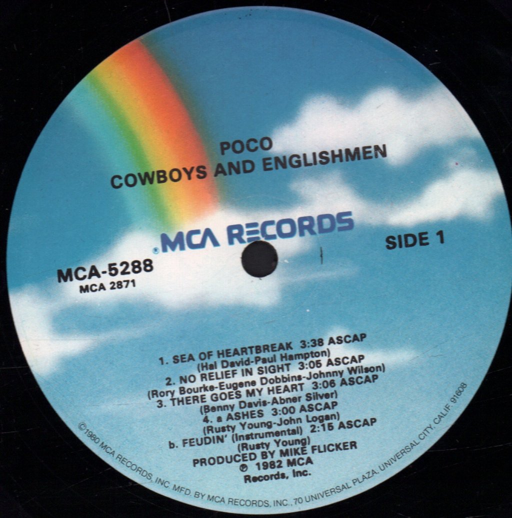 Poco - Cowboys And Englishmen - Lp