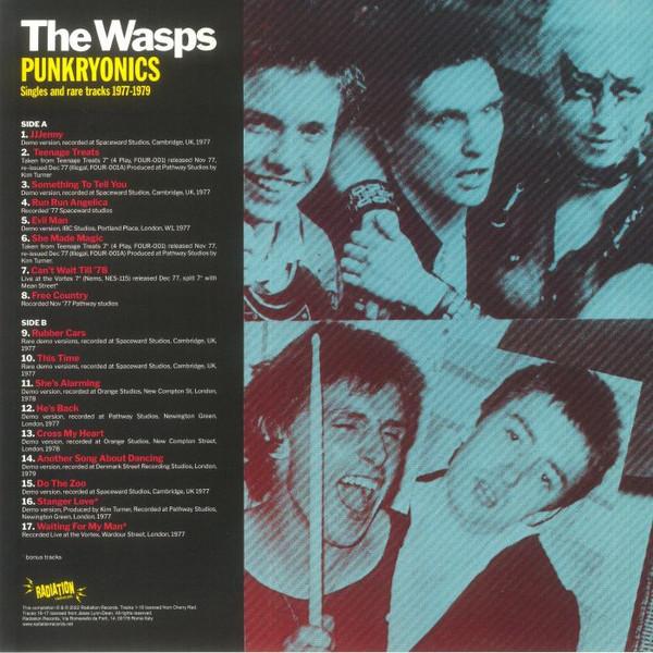 Wasps - Punkryonics Singles & Rare Tracks 1977-1979 - Lp