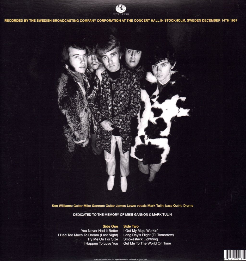 Electric Prunes - Stockholm 67 - Lp