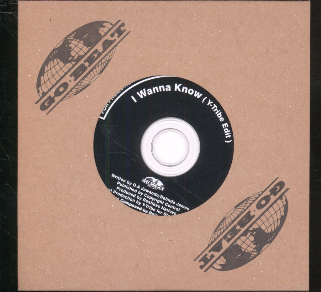 Restless Natives Featuring Blue James - I Wanna Know (Y Tribe Edit) - Cd