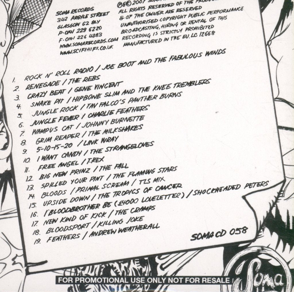 Various Artists - Sci-Fi-Lo-Fi Vol. 1 Compiled by Andrew Weatherall - Cd