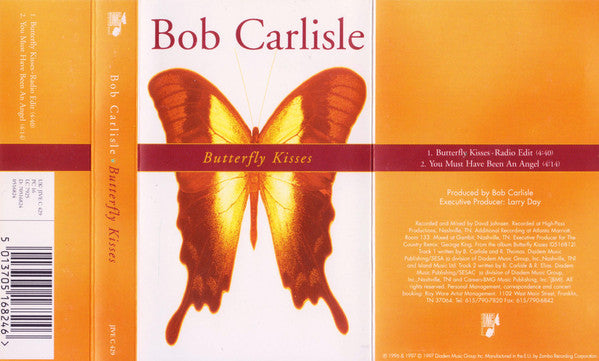 Bob Carlisle - Butterfly Kisses - Cassette