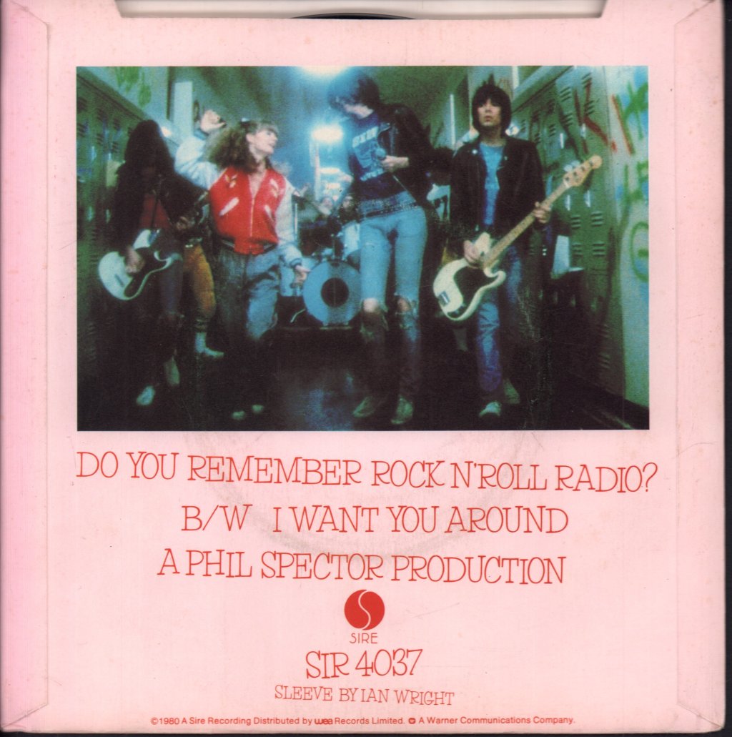 Ramones - Rock N Roll Radio - 7 Inch