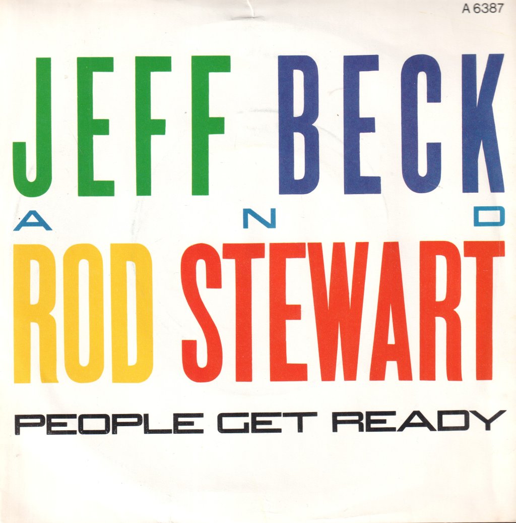 Jeff Beck And Rod Stewart - People Get Ready - 7 Inch