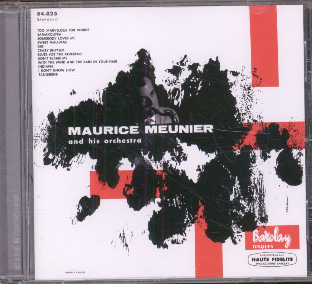 Maurice Meunier Quartet / Quintet - Maurice Meunier And His Orchestra - Cd