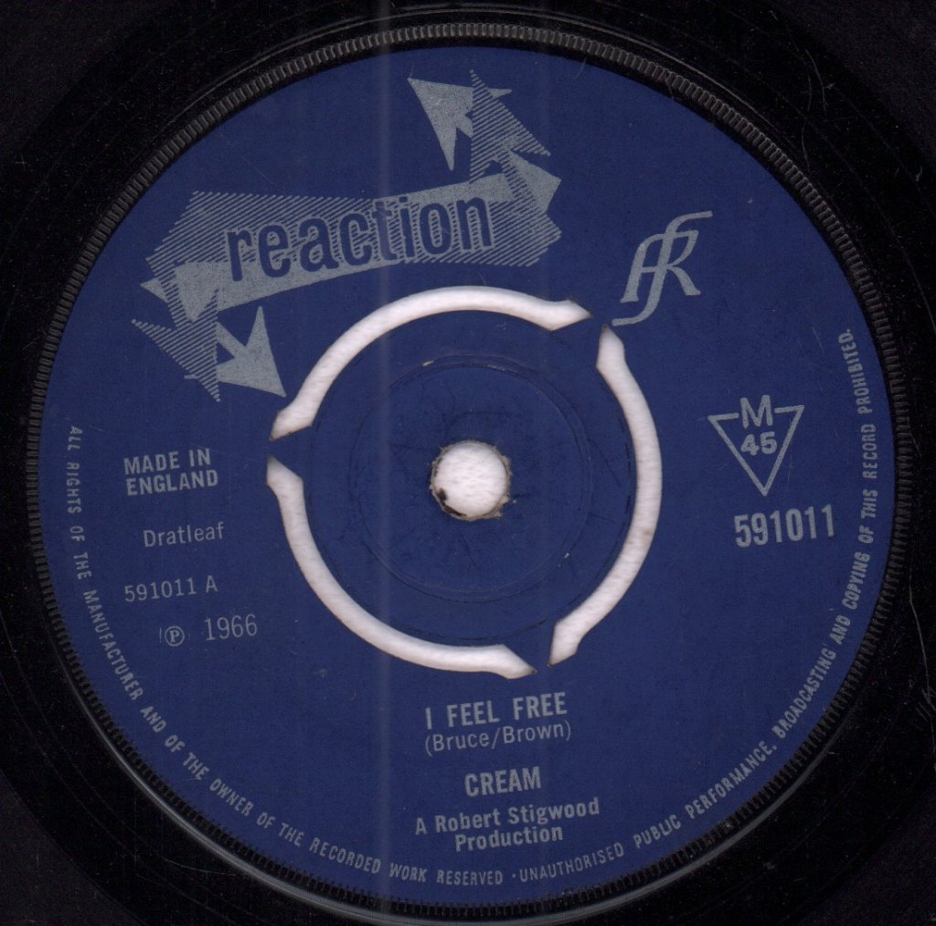 Cream - I Feel Free - 7 Inch