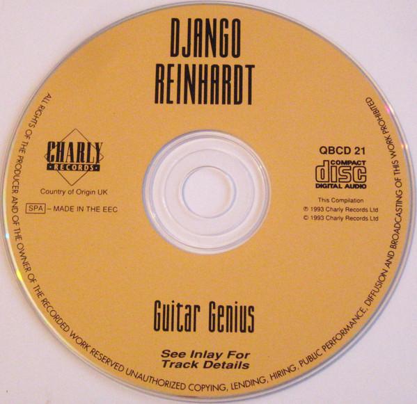 Django Reinhardt - Guitar Genius - Cd