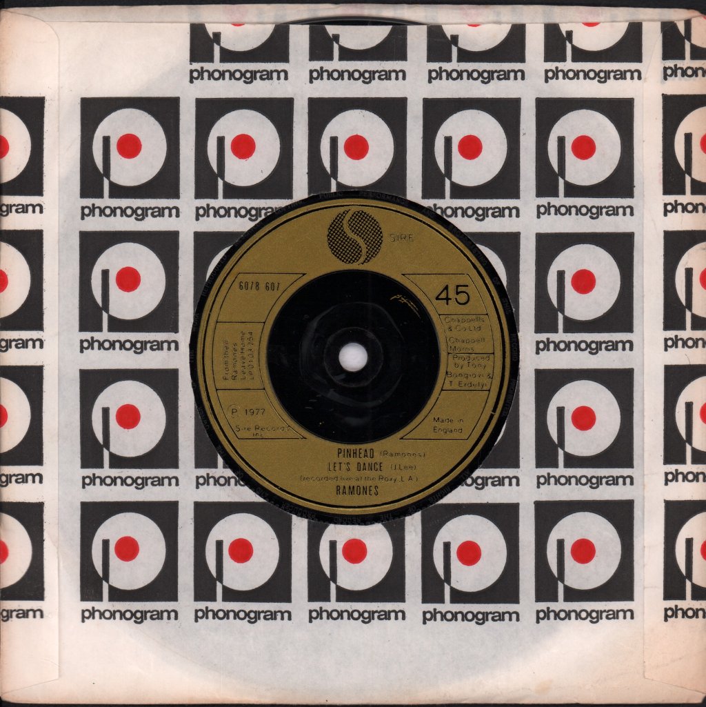 Ramones - Swallow My Pride - 7 Inch
