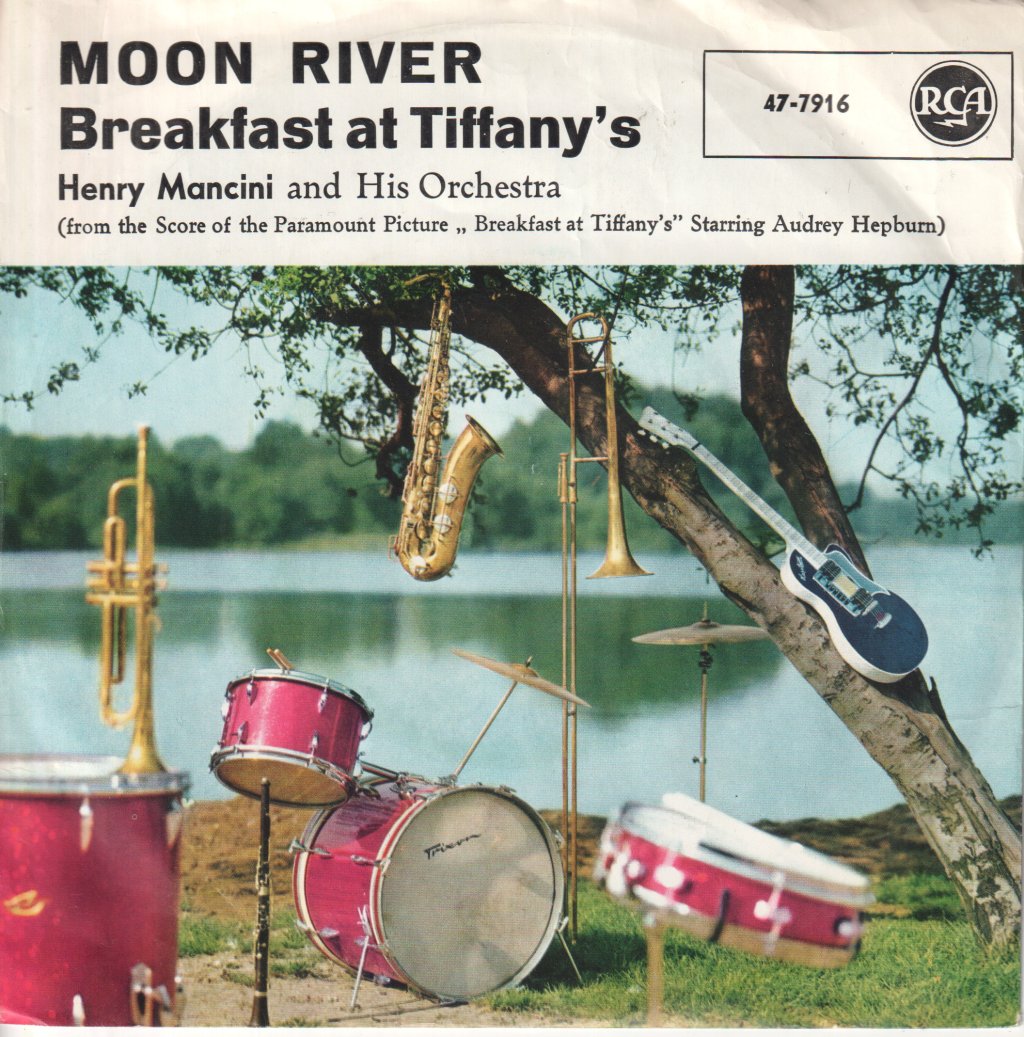 Henry Mancini And His Orchestra - Breakfast At Tiffany's / Moon River - 7 Inch
