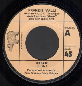 Frankie Valli - Grease - 7 Inch