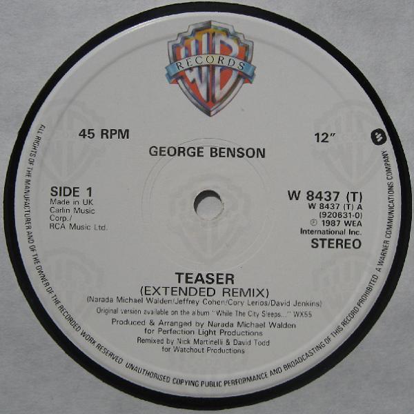 George Benson - Teaser - 12 Inch