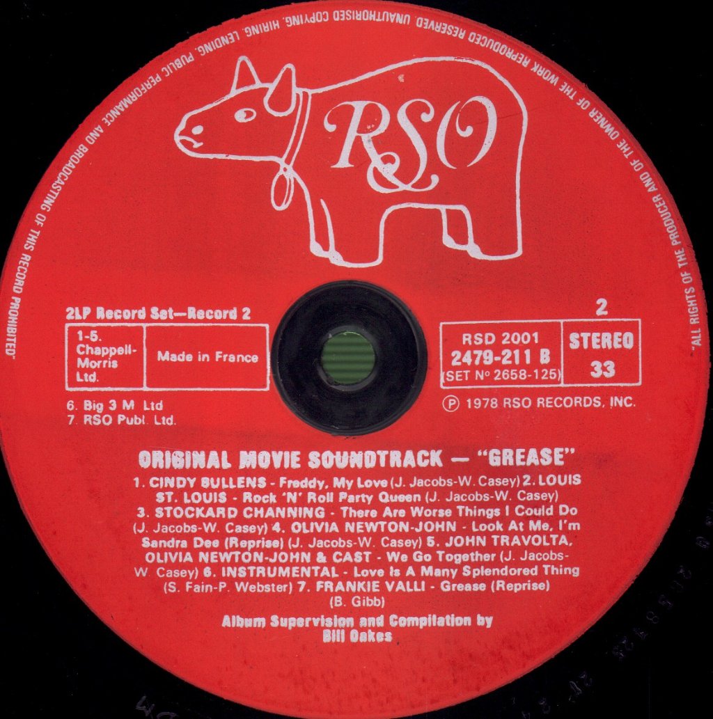 Various Artists - Grease (Original Soundtrack) - Double Lp