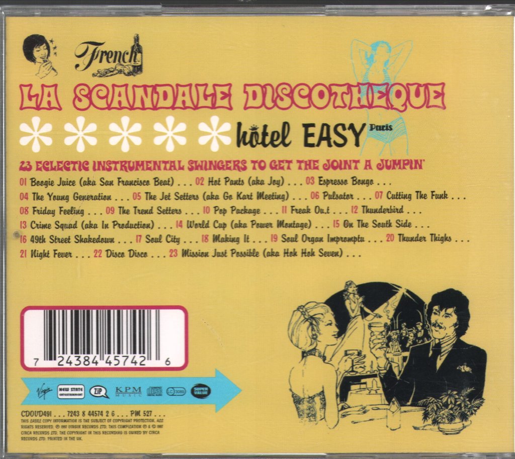 Various Artists - La Scandale Discotheque - Cd
