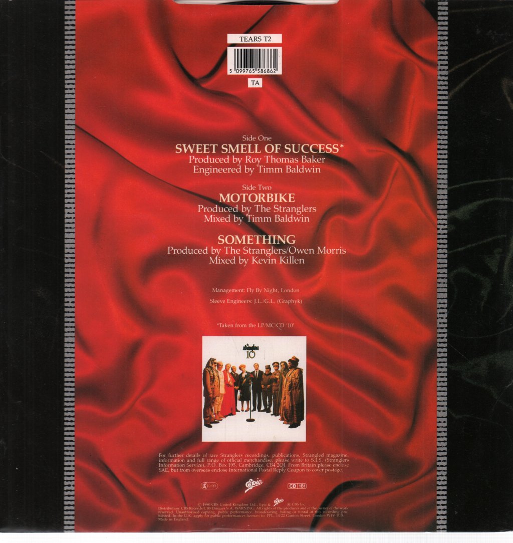 Stranglers - Sweet Smell Of Success - 12 Inch