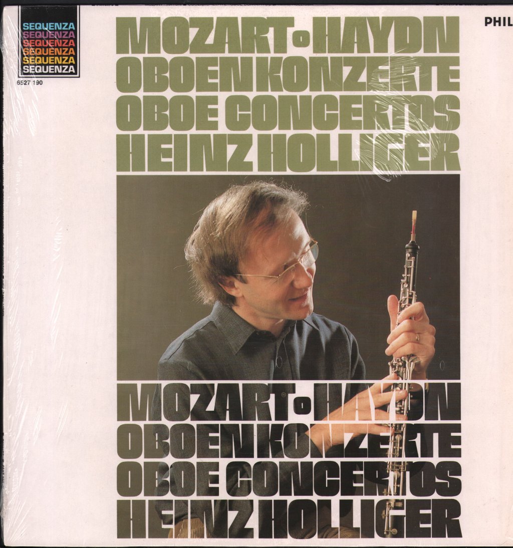 Heinz Holliger - Mozart / Haydn - Oboenkonzerte - Oboe Concertos - Lp
