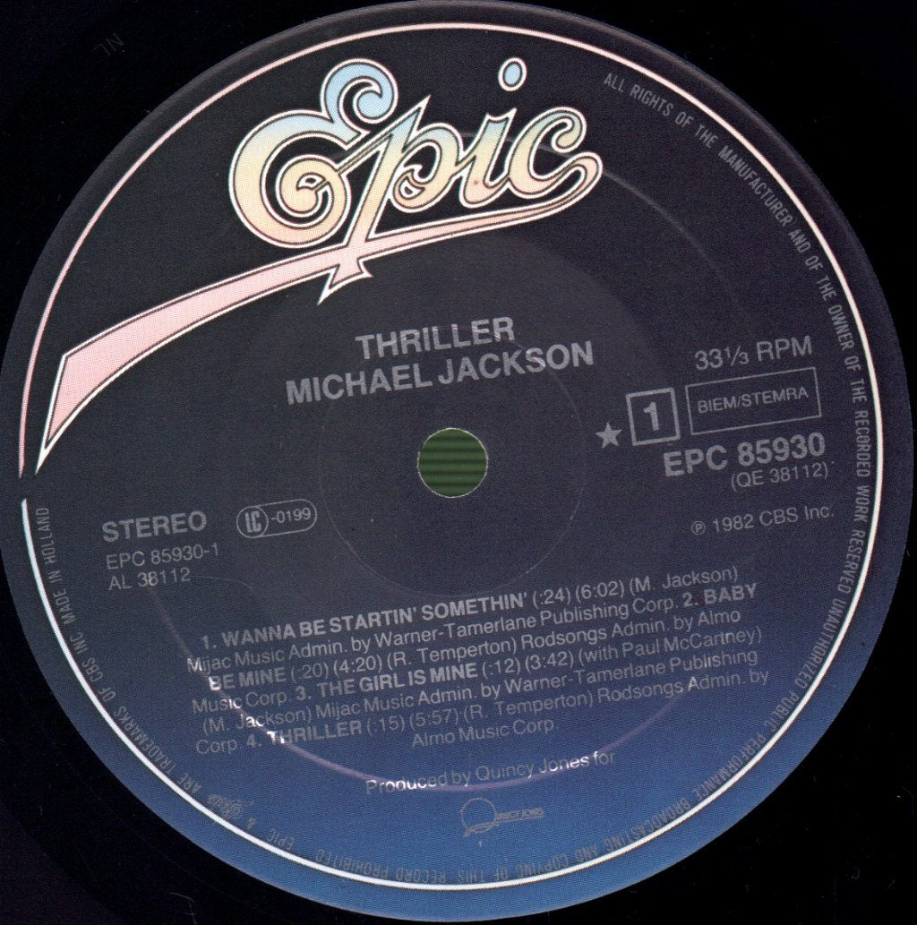 Michael Jackson - Thriller - Lp