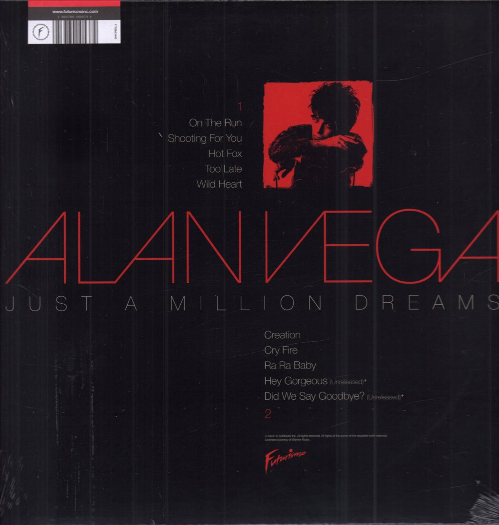 Alan Vega (suicide) - Just A Million Dreams - Lp