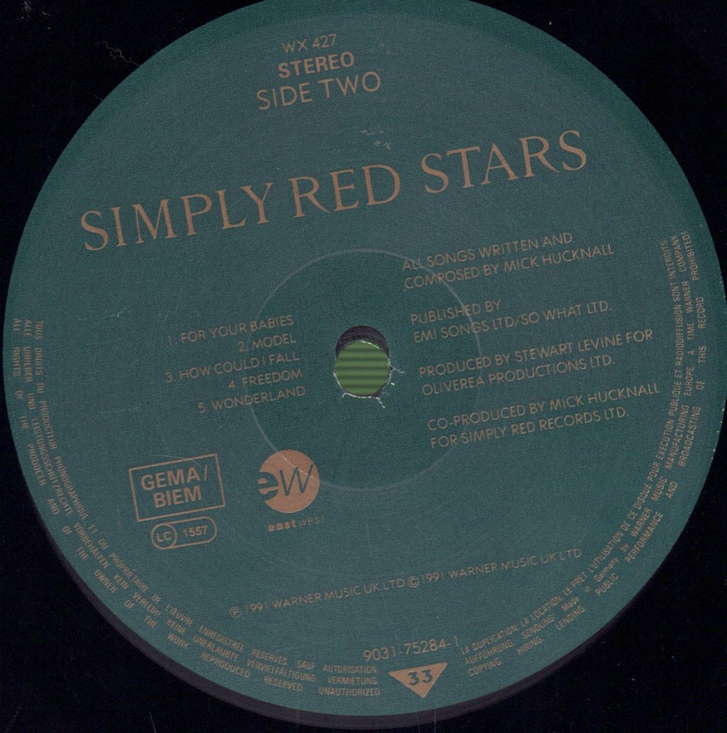 Simply Red - Stars - Lp