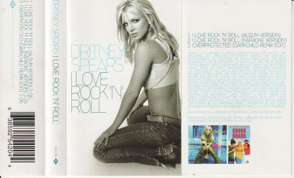 Britney Spears - I Love Rock 'N' Roll - Cassette