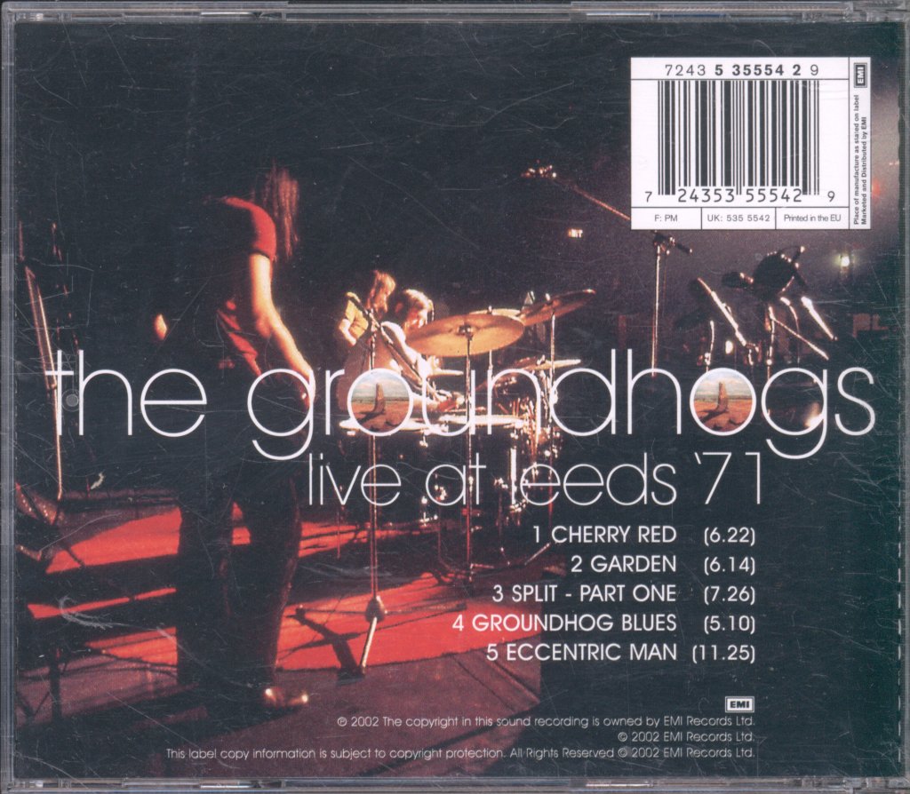 Groundhogs - Live At Leeds '71 - Cd