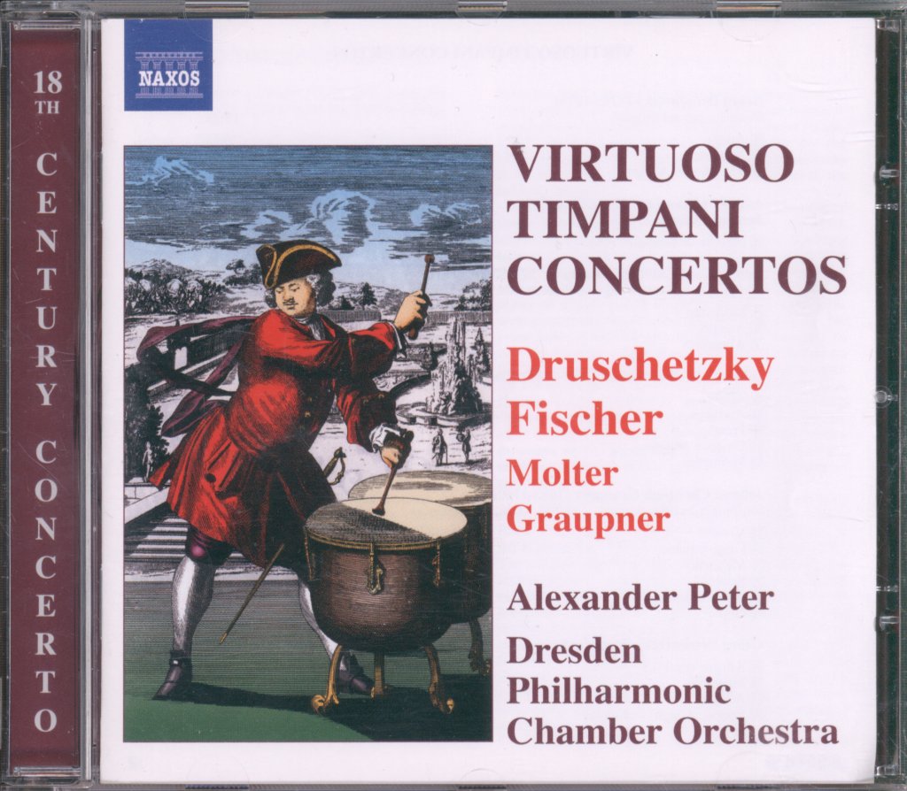 Alexander Peter, Dresden Philharmonic Chamber Orchestra - Virtuoso Timpani Concertos - Cd