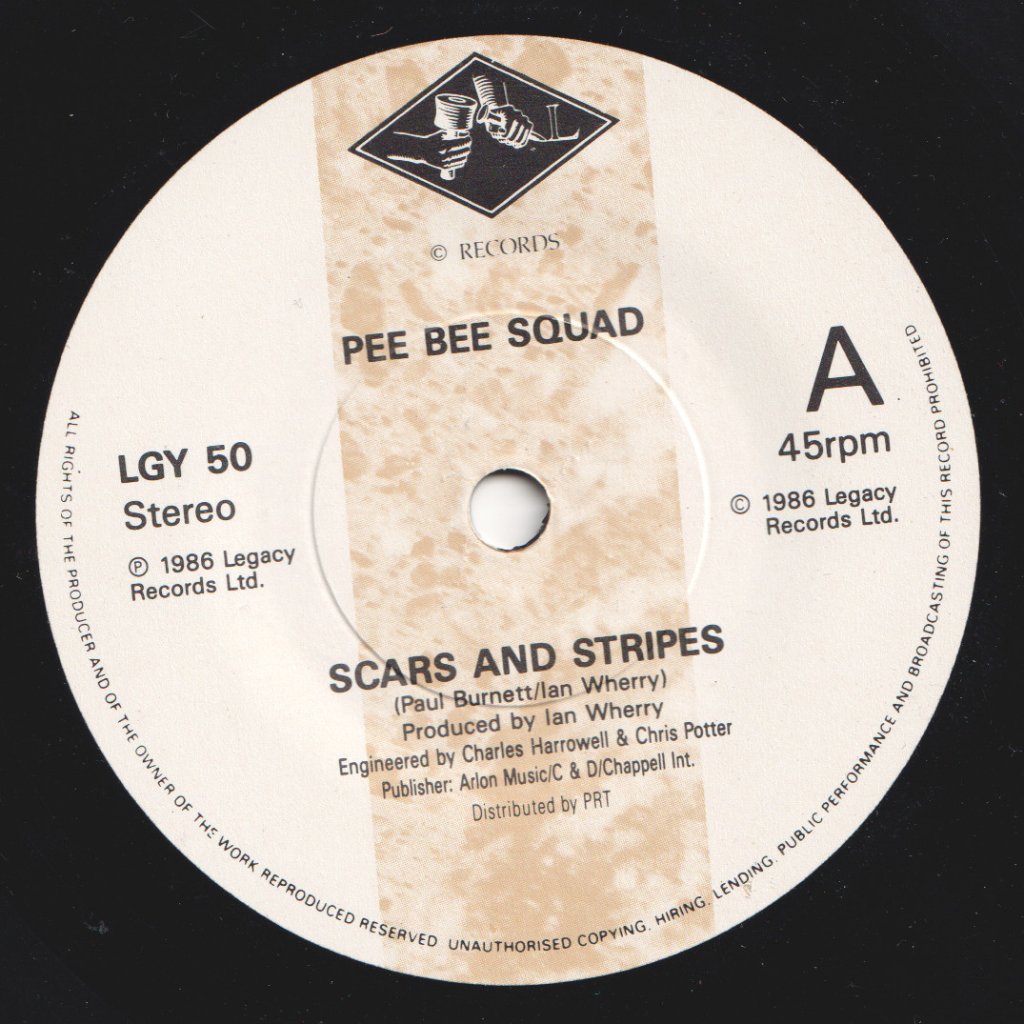 Pee Bee Squad - Scars And Stripes - 7 Inch