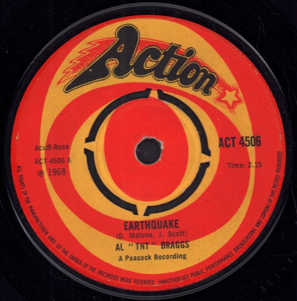 Al Tnt Braggs - Earthquake - 7 Inch