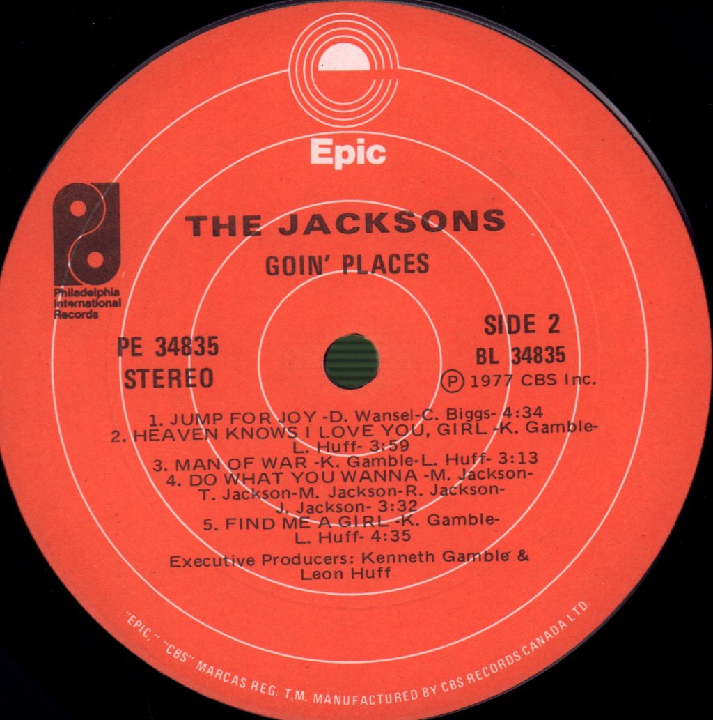Jacksons - Goin' Places - Lp