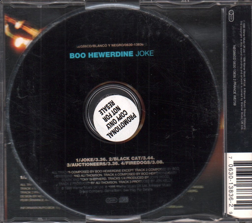 Boo Hewerdine - Joke - Cd