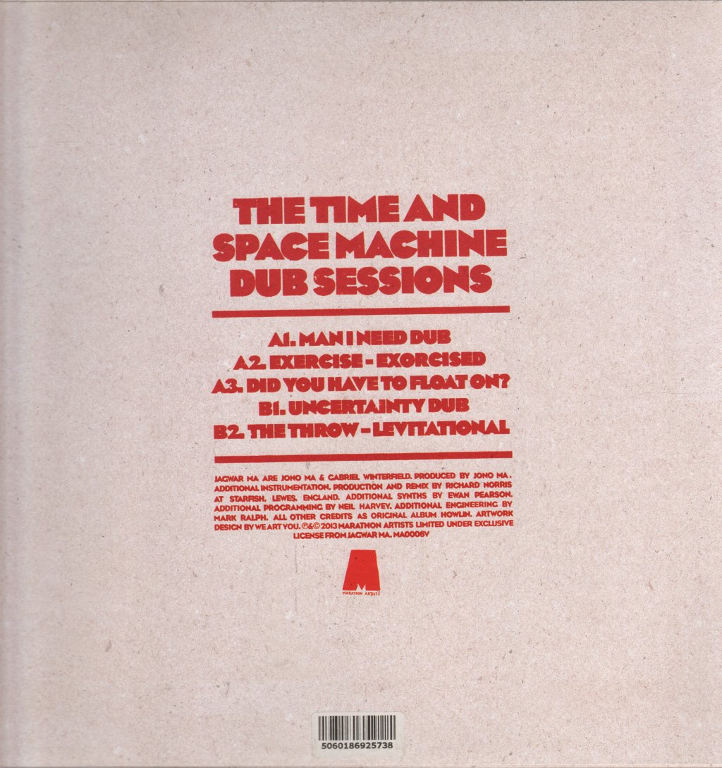 Jagwar Ma - Time And Space Machine Dub Sessions - 12 Inch