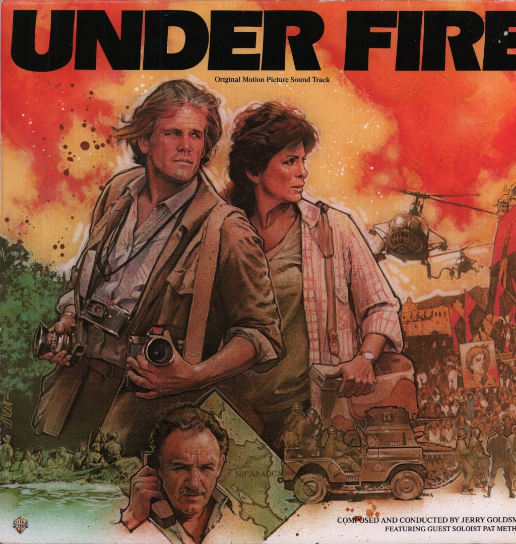 Jerry Goldsmith - Under Fire (Original Motion Picture Sound Track) - Lp