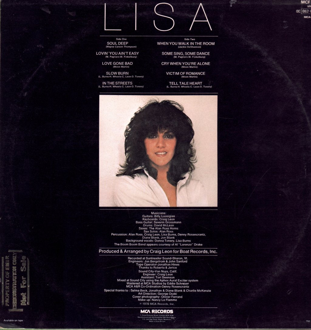Lisa Burns - Lisa Burns - Lp