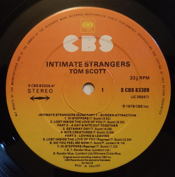 Tom Scott - Intimate Strangers - Lp