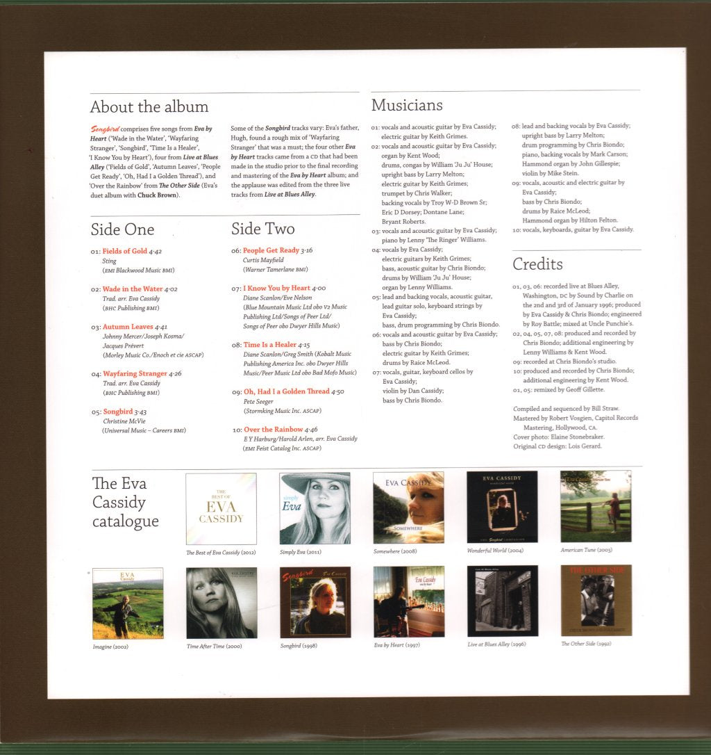 Eva Cassidy - Songbird - Lp