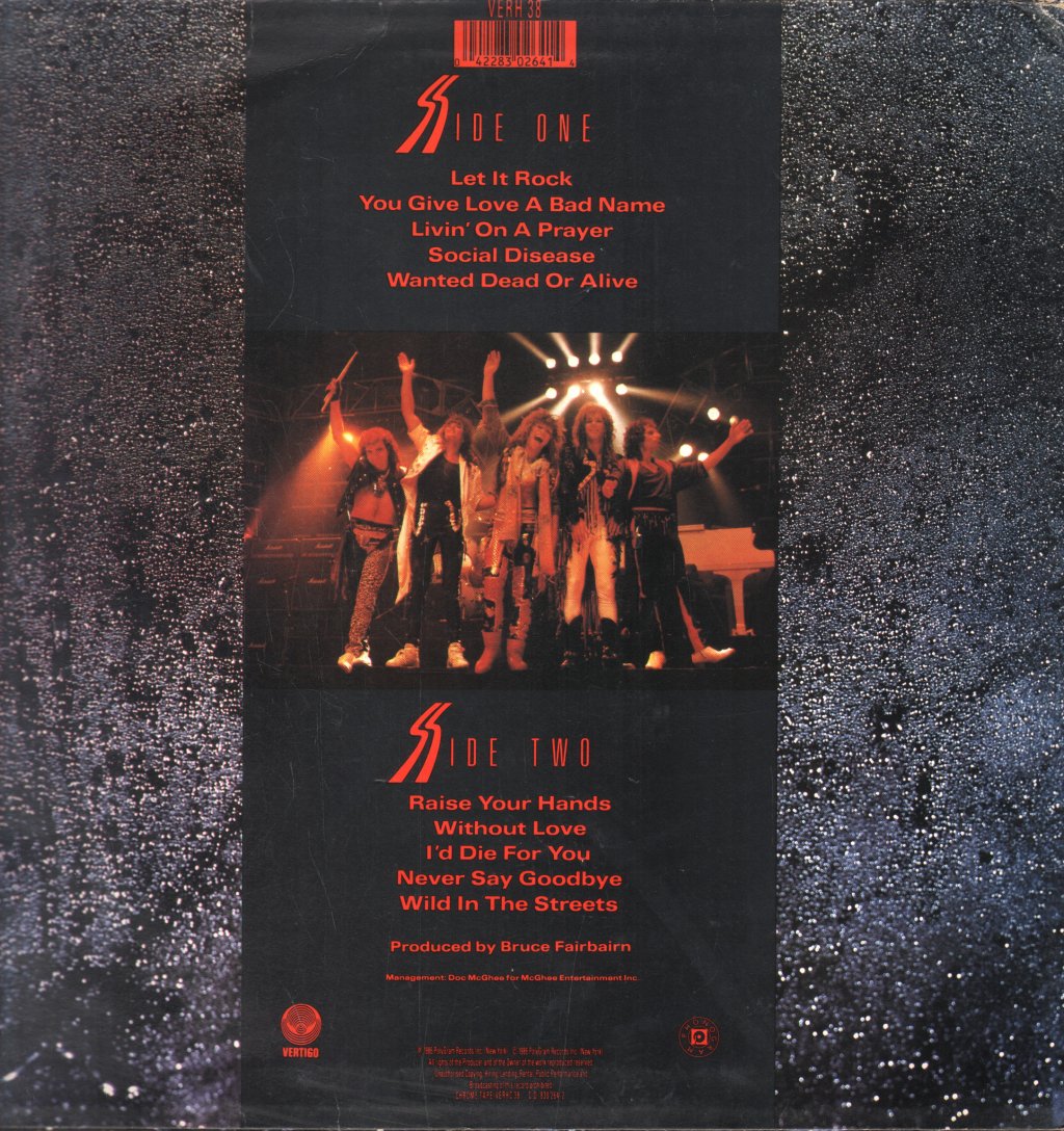 Bon Jovi - Slippery When Wet - Lp