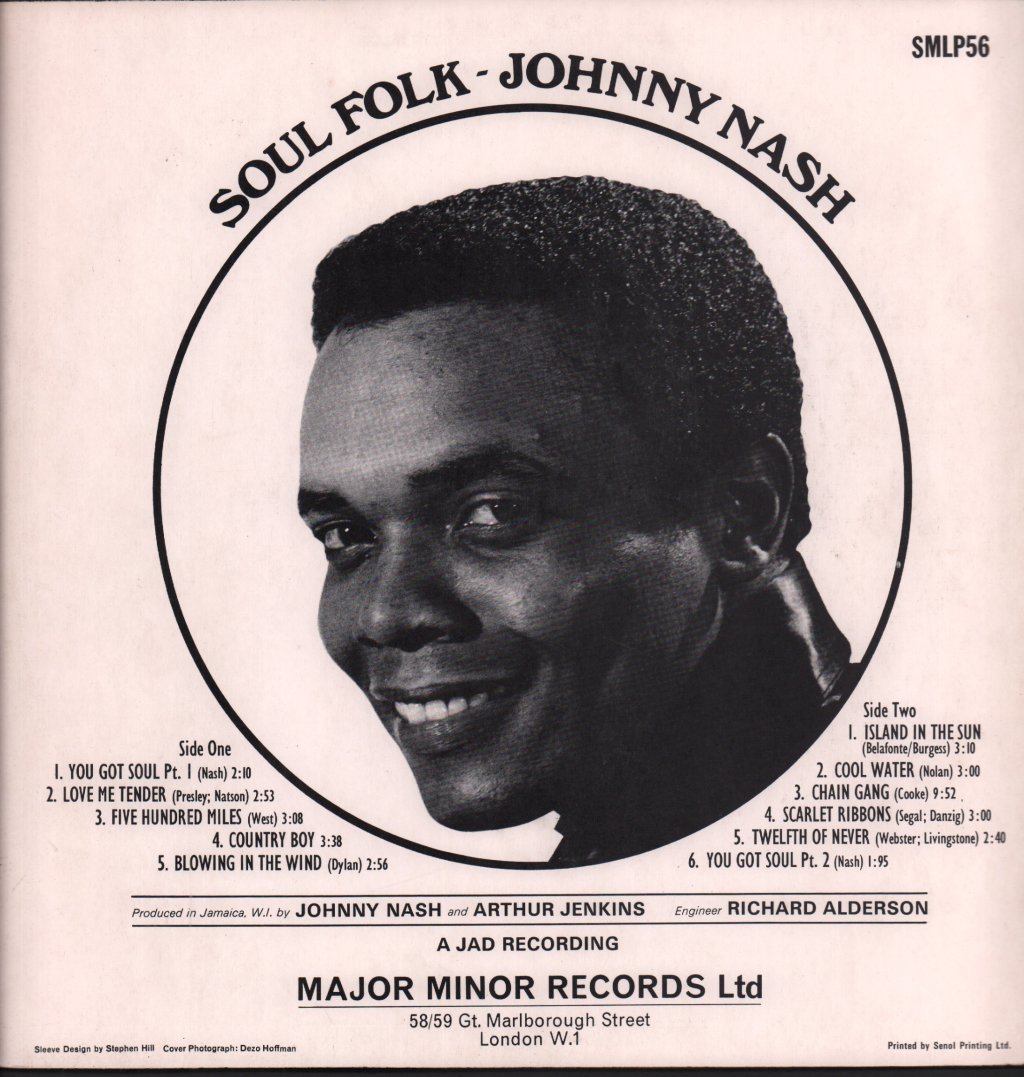 Johnny Nash - Soul Folk - Lp