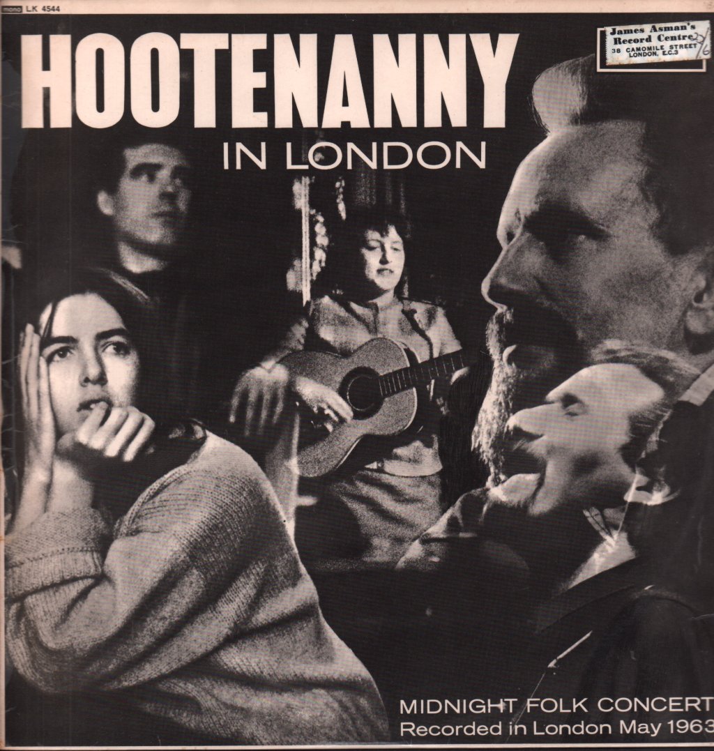 Hootenanny In London - midnight folk concert - Lp