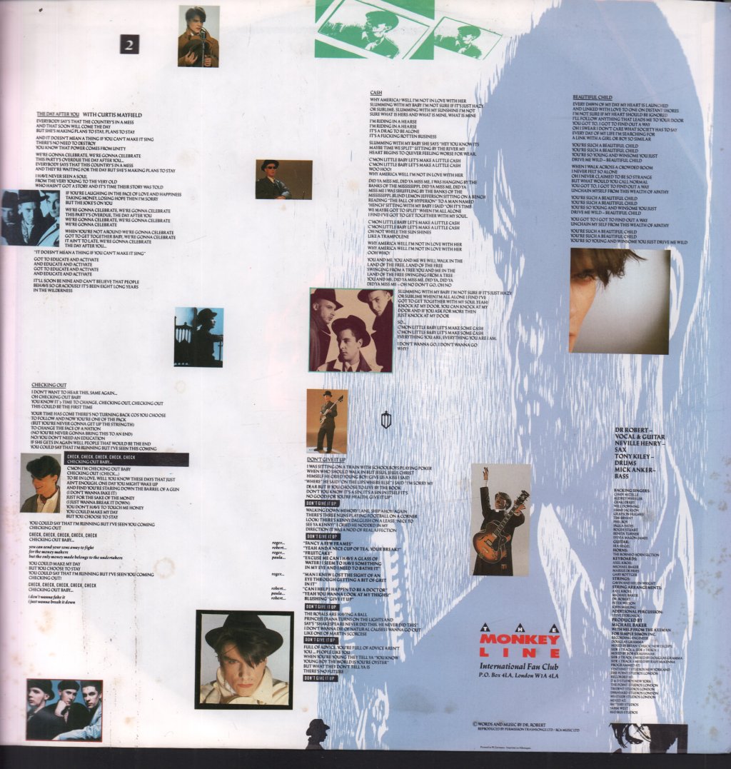 Blow Monkeys - She Was Only A Grocer's Daughter - Lp