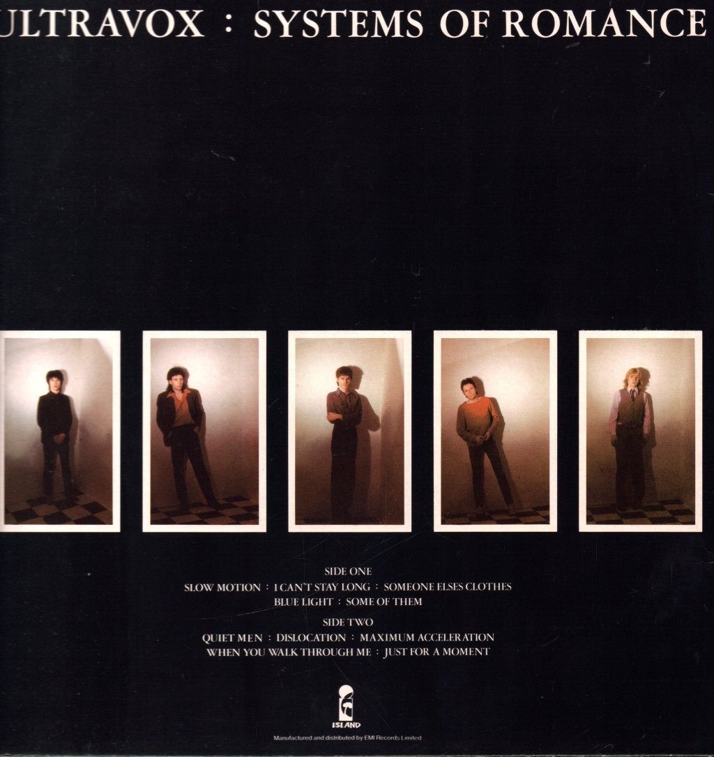 Ultravox - Systems Of Romance - Lp