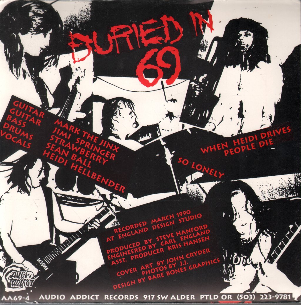 Buried In 69 - So Lonely - 7 Inch