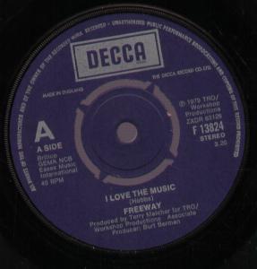 Freeway - I Love The Music - 7 Inch