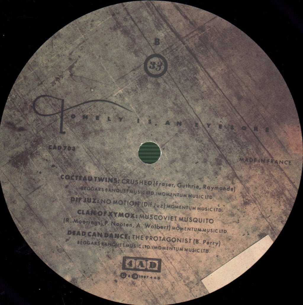 Various Artists - Lonely Is An Eyesore - Lp