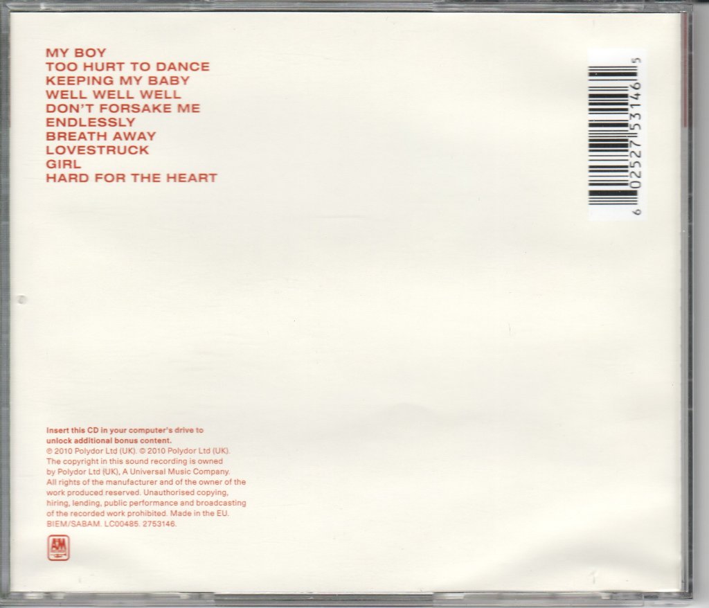 Duffy (Female Artist) - Endlessly - Cd