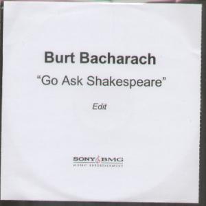 Burt Bacharach - Go Ask Shakespeare - Cdr