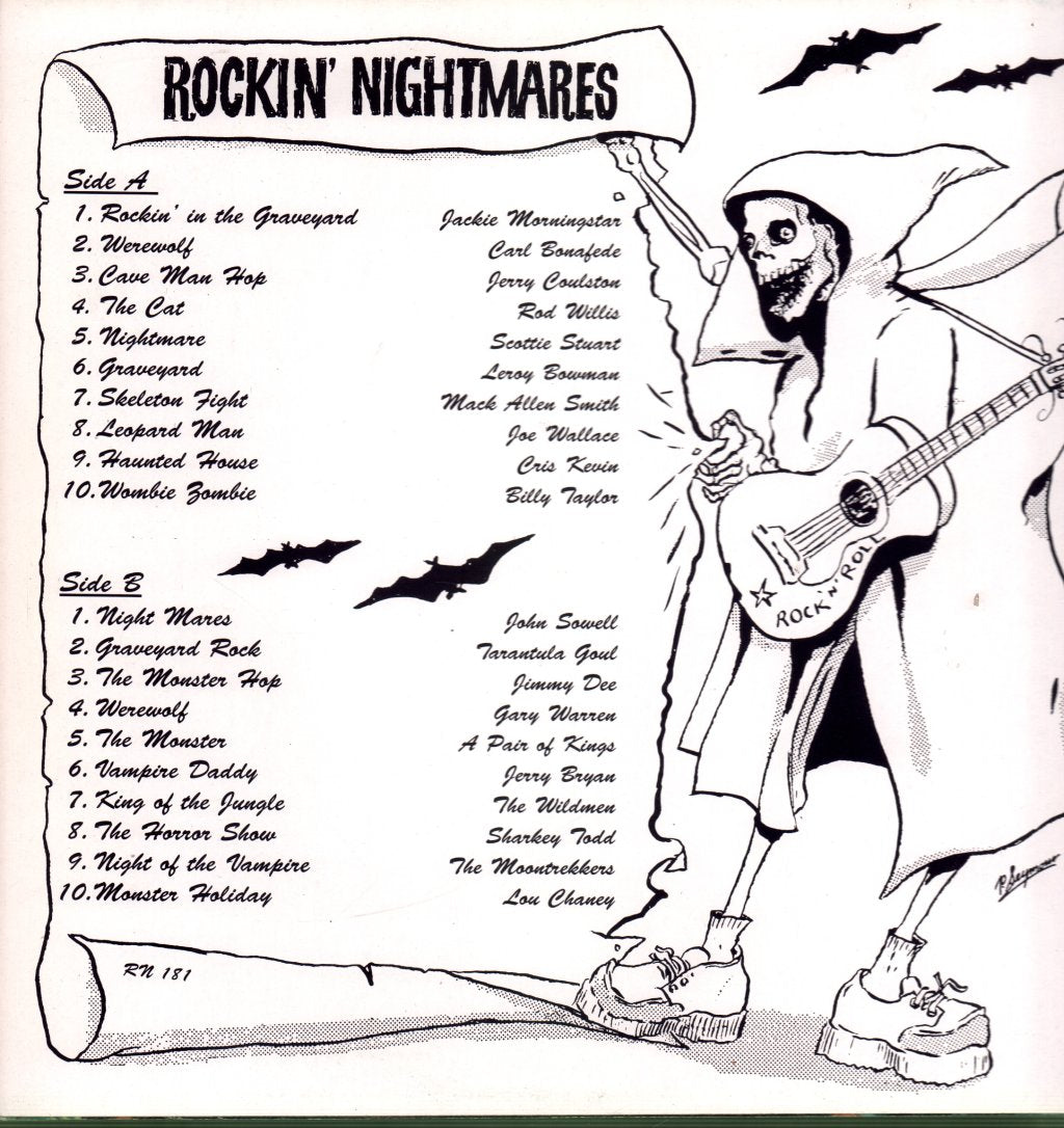 Various Artists - Rockin' Nightmares - Lp